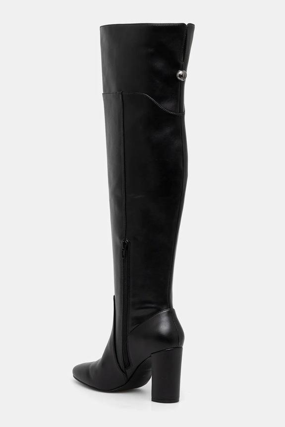 Boty Kozačky Twinset 242TGT056.00006 černá