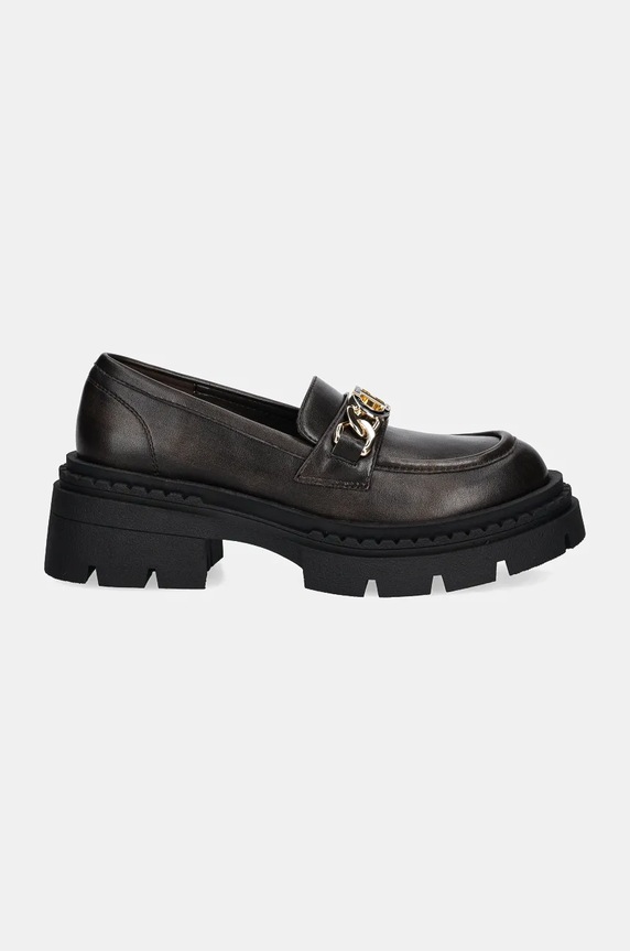 Twinset mocassini 242TGT114.11946 marrone AW24