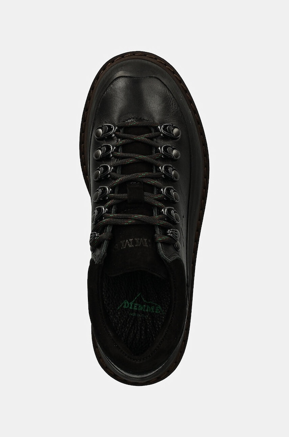 Nubukové boty Diemme Cornaro Due Gomma černá DI24FWCOW.F04L007BLK