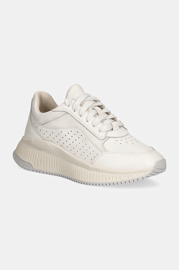 BOSS sneakers din piele TTNM EVO platformă alb 50529742.100