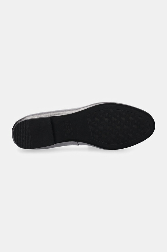 BOSS balerini de piele Dasy 50529814.042 argintiu