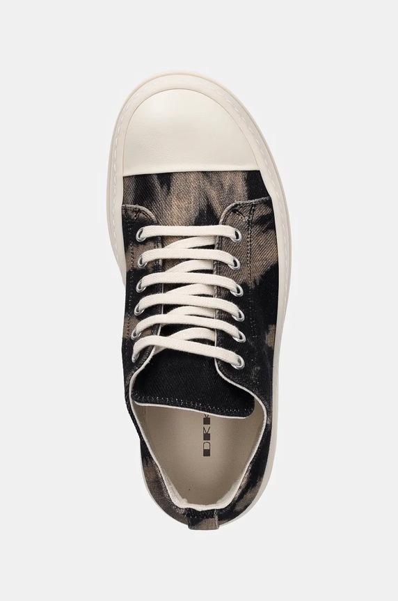 Rick Owens plimsolls Double Bumper Low Sneaks black DS02D2832.DBSUN