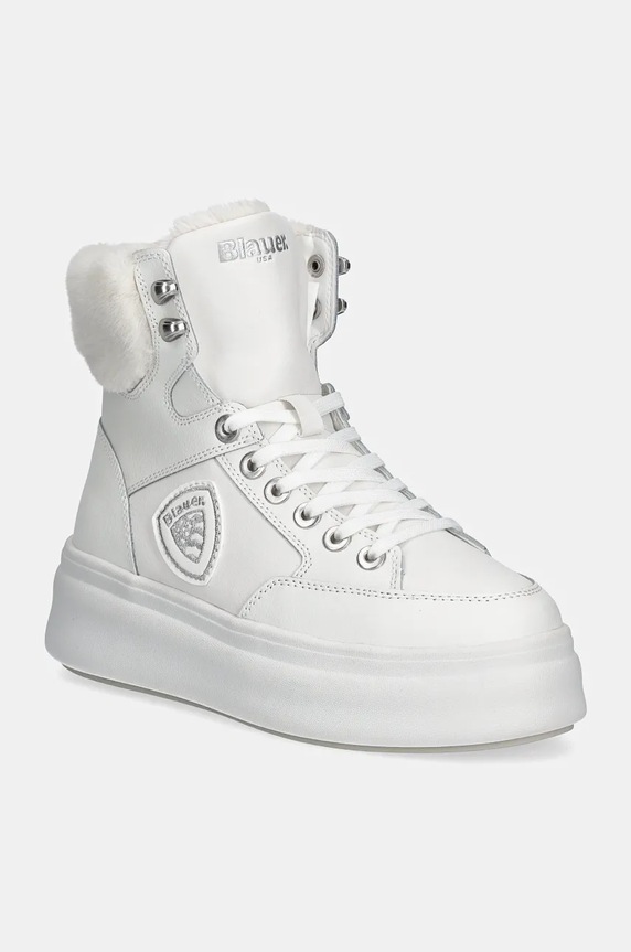 Blauer buty EMERY tekstylny biały F4EMERY01.LEA