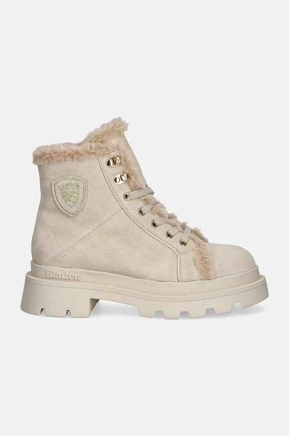 Blauer stivaletti alla caviglia in camoscio KIMMEL F4KIMMEL06.SUE beige AW24