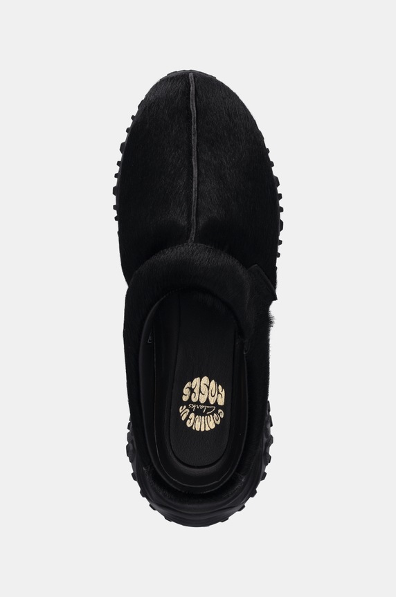 Kožne natikače Clarks Originals CUR Clog 1 crna 26180939