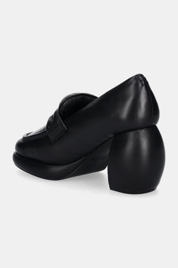 Obuwie Clarks Originals czółenka skórzane CUR Loafer 1 26178343 czarny