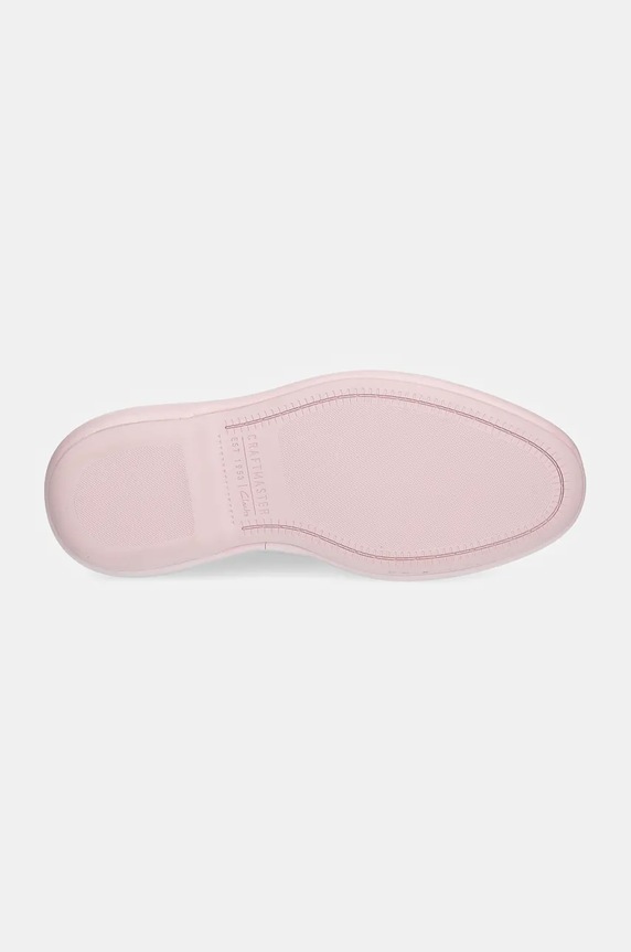 Clarks Originals scarpe in pelle CUR Oxford 1 26180961 rosa