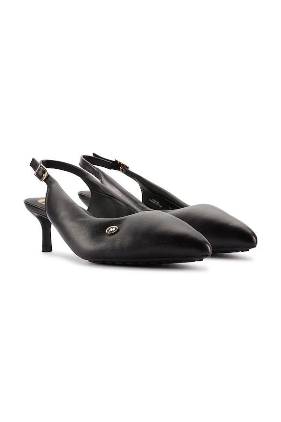 Clarks Originals tacchi in pelle CUR Sling 1 26180966 nero AW24