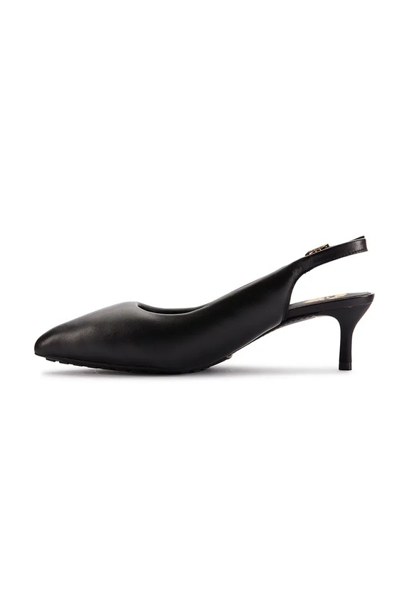 Scarpe Clarks Originals tacchi in pelle CUR Sling 1 26180966 nero