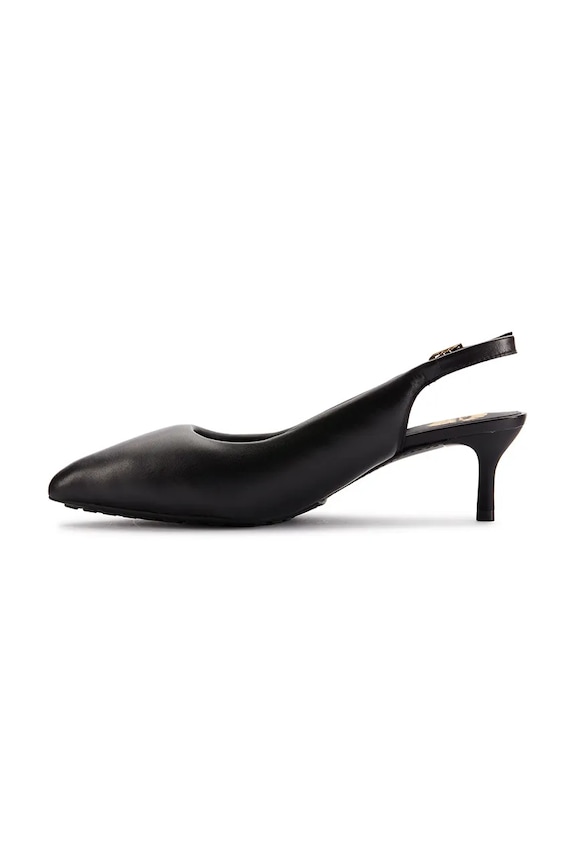 Scarpe Clarks Originals tacchi in pelle CUR Sling 1 26180966 nero