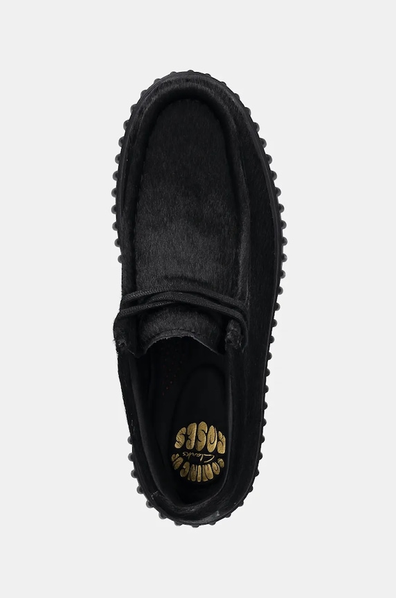 Clarks Originals półbuty skórzane CUR Torhill Hi czarny 26180971
