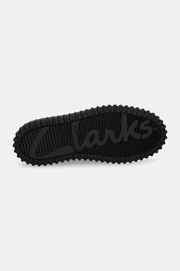 Clarks Originals półbuty skórzane CUR Torhill Hi 26180971 czarny