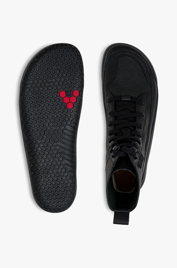 Vivobarefoot bőr csizma GOBI BOOT 203431 fekete