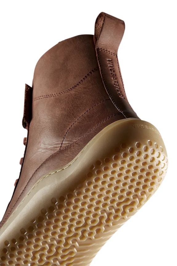 Kožené kotníkové boty Vivobarefoot GOBI BOOT WARMLINED 209439