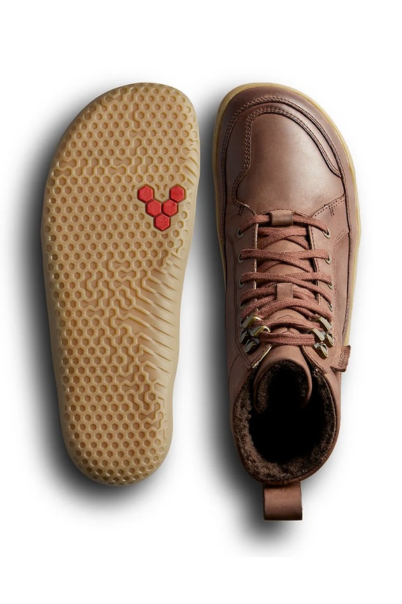 Kožené kotníkové boty Vivobarefoot GOBI BOOT WARMLINED 209439