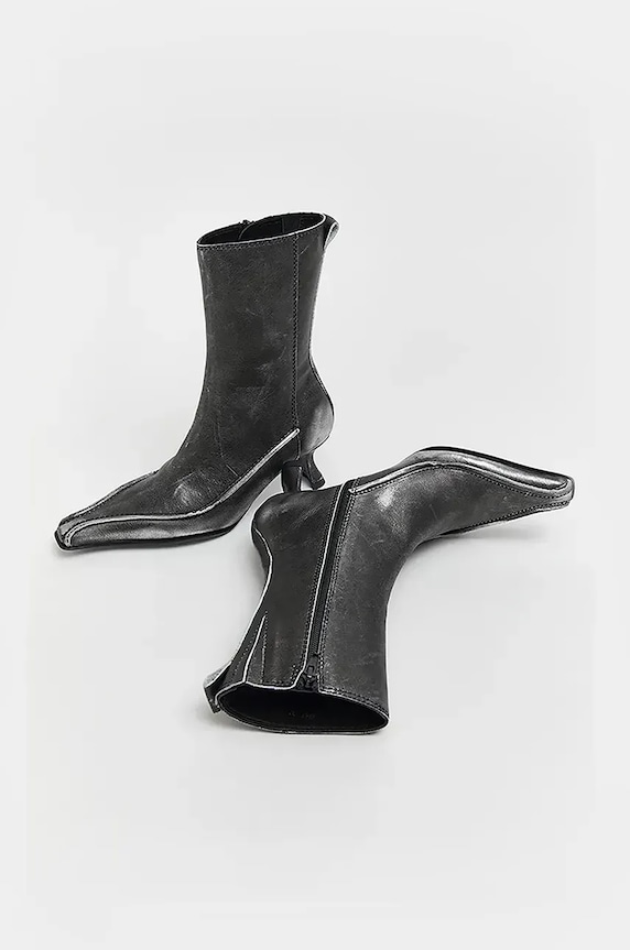 Miista cizme de piele Lynette gri MI.5584