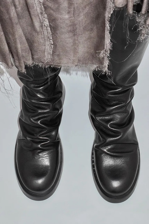 Miista stivali in pelle Ebba MI.5599 nero