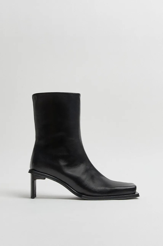 Δερμάτινες μπότες Miista Brenda 5-8 cm μαύρο MI.3429