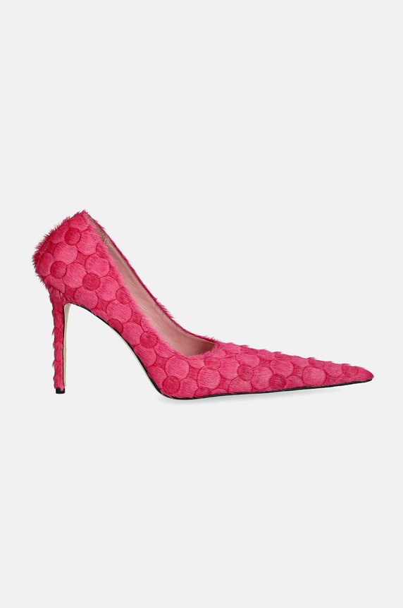 Martine Rose heels Extended Toe Stiletto Heel 1057LF04106 pink AW24