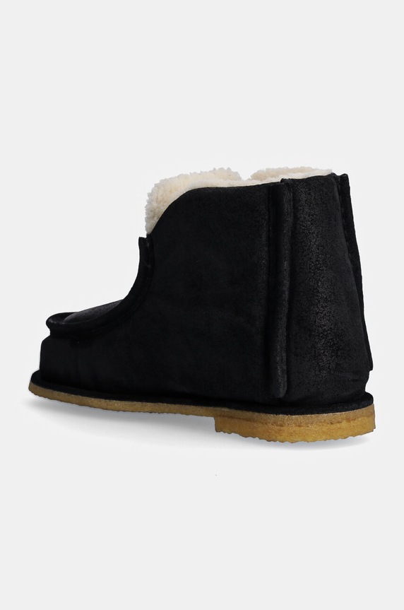 Obuća Čizme za snijeg od brušene kože JW Anderson Ankle Boot ANW43065A.999 crna