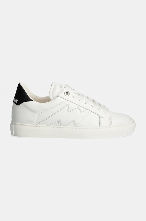 ZADIG&VOLTAIRE sneakers din piele La Flash SWSN00478 alb AW24