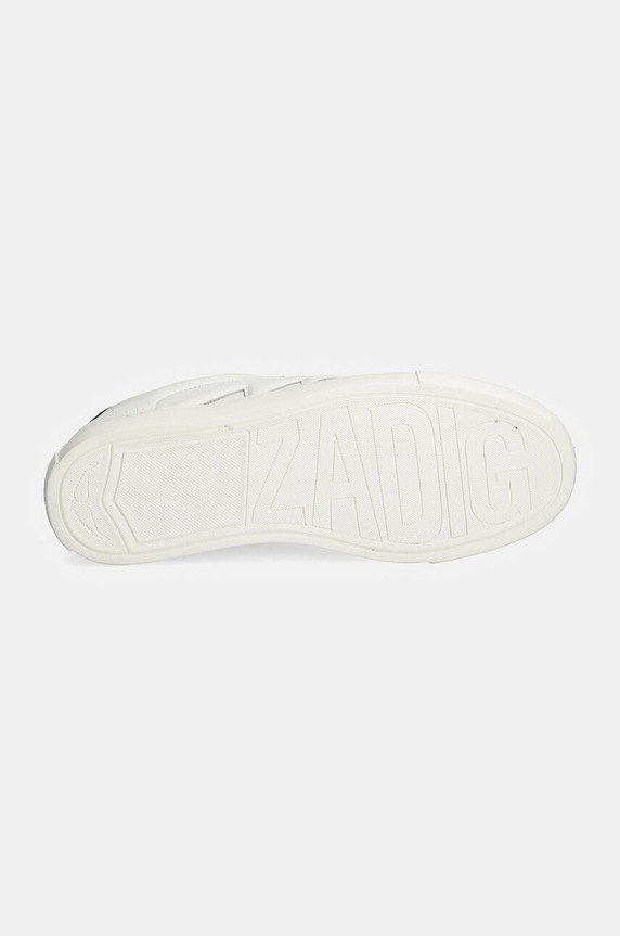 ZADIG&VOLTAIRE sneakers din piele La Flash SWSN00478 alb
