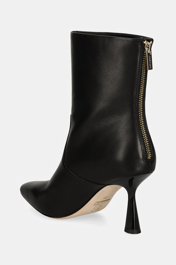 Încălțăminte Marciano by Guess cizme de piele 4YGZ15.7103A.JBLK negru