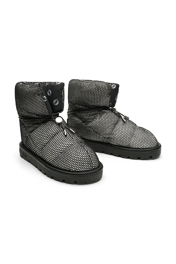Flufie śniegowce Jet S12.JET.BLACK czarny AW24