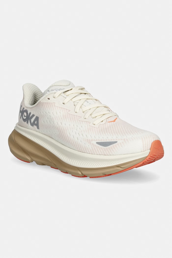 Hoka buty do biegania Clifton 9 GTX syntetyczny beżowy 1141490F