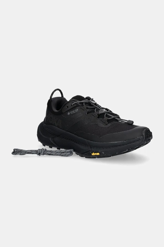 Hoka παπούτσια πεζοπορίας γυναικεία Transport GTX 1133958F μαύρο