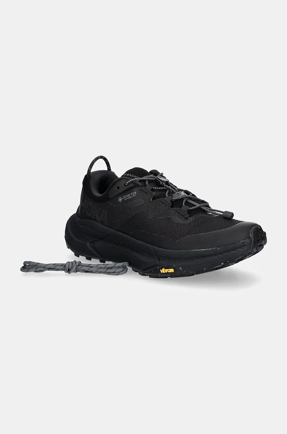 Hoka παπούτσια πεζοπορίας γυναικεία Transport GTX 1133958F μαύρο