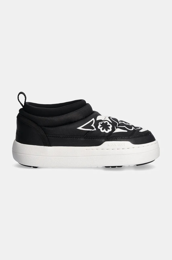 Čizme za snijeg Moon Boot Park Soft Flower 80D2470030.NA02 crna AW24