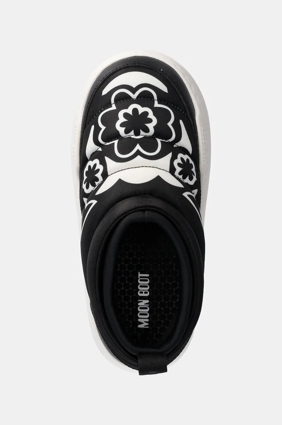 Čizme za snijeg Moon Boot Park Soft Flower crna 80D2470030.NA02