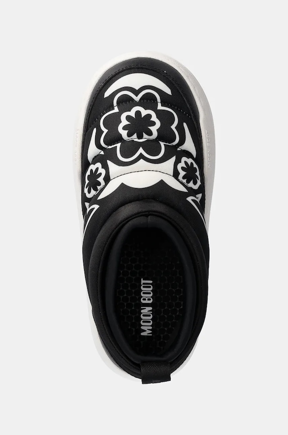 Čizme za snijeg Moon Boot Park Soft Flower crna 80D2470030.NA02