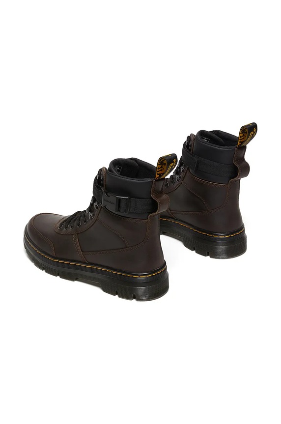 Kožne gležnjače Dr. Martens Combs Tech Leather smeđa DM27804201