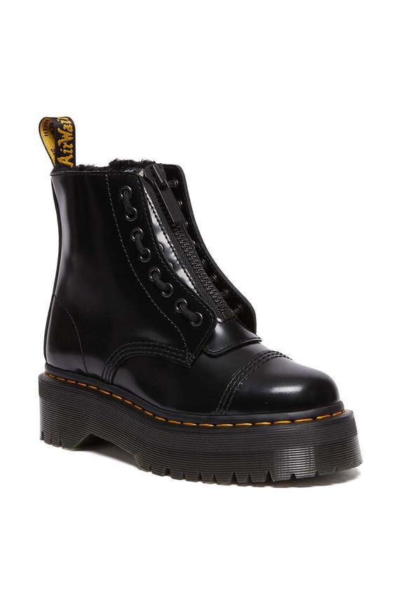 Dr. Martens workery skórzane Sinclair FL DM31213001 czarny AW24