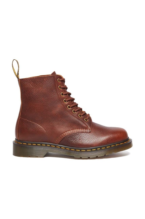 Kožne čizme Dr. Martens 1460 Pascal Ambassador zrnata koža smeđa DM31976253
