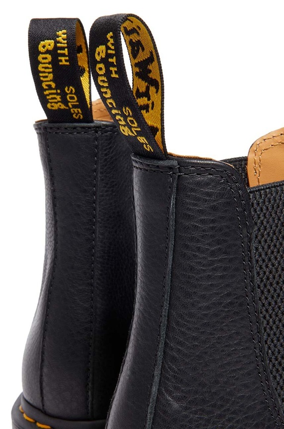Παπούτσια Δερμάτινες μπότες τσέλσι Dr. Martens 2976 Ambassador DM31989001 μαύρο