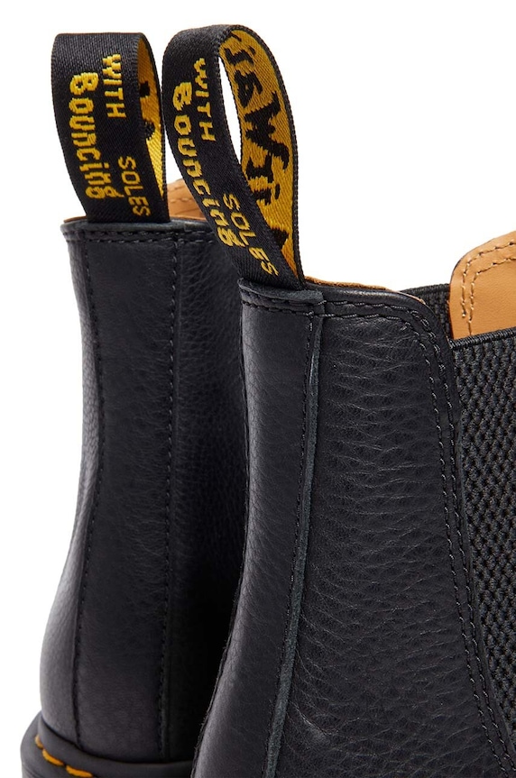 Παπούτσια Δερμάτινες μπότες τσέλσι Dr. Martens 2976 Ambassador DM31989001 μαύρο