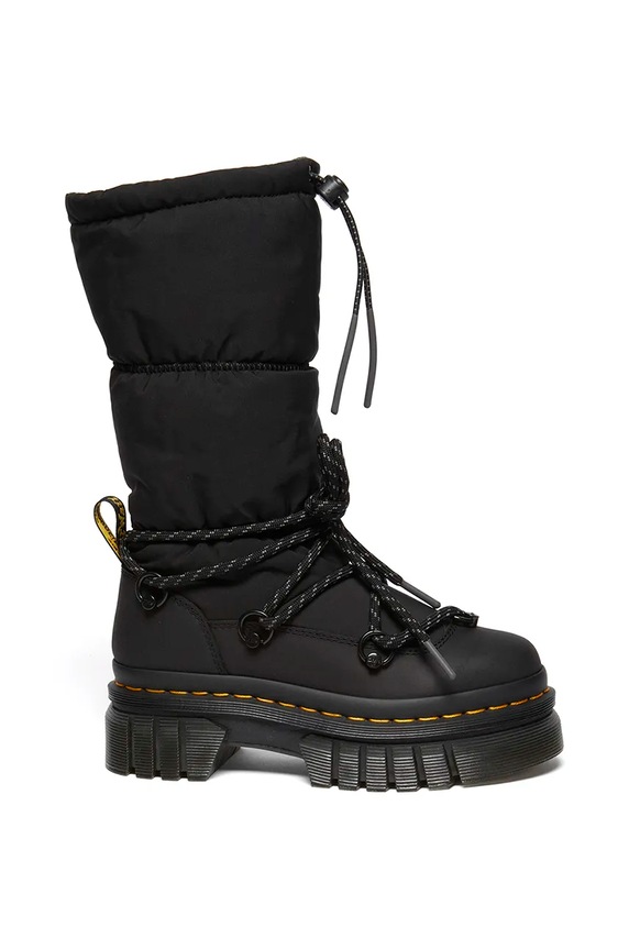 Sněhule Dr. Martens Audrick Padded Hi přírodní kůže černá DM32052001