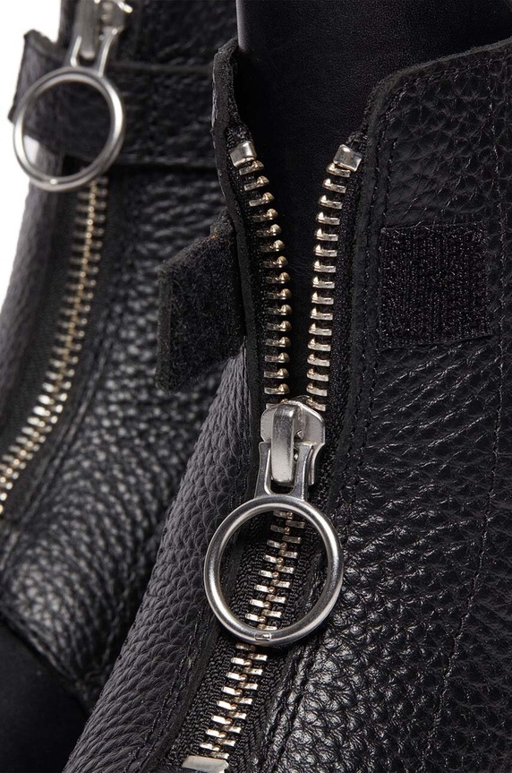 Шкіряні черевики Dr. Martens 1460 Pascal Frnt Zip чорний DM32054001