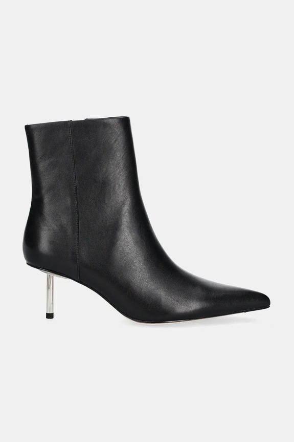 Шкіряні черевики Stand Studio Madison Studded Boot 66335.7770 чорний AW24