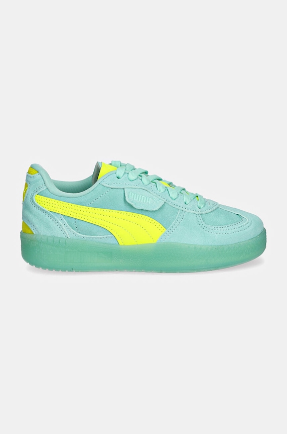 Puma sneakers din piele intoarsă Palermo Moda Xtra 398534 turcoaz AW24