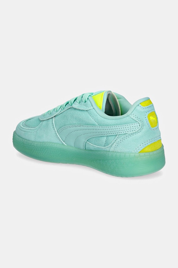 Încălțăminte Puma sneakers din piele intoarsă Palermo Moda Xtra 398534 turcoaz