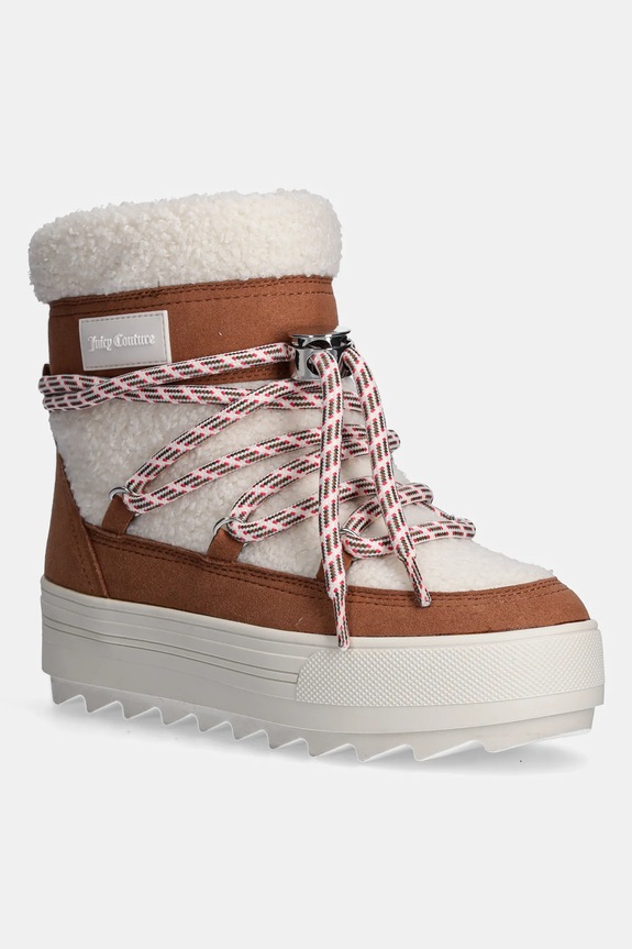 Snehule Juicy Couture JUICY SNOW BOOT zateplené béžová JCFBTS224022