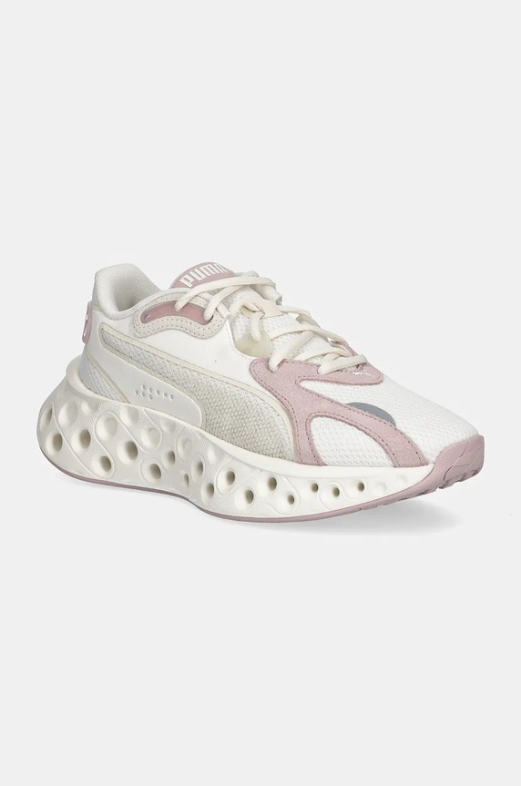 Běžecké boty Puma Softride Frequence imitace semiše bílá 310556