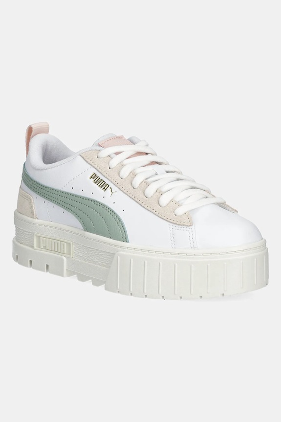Puma sneakersy Mayze Merry X-Mas Wns platforma biały 399675