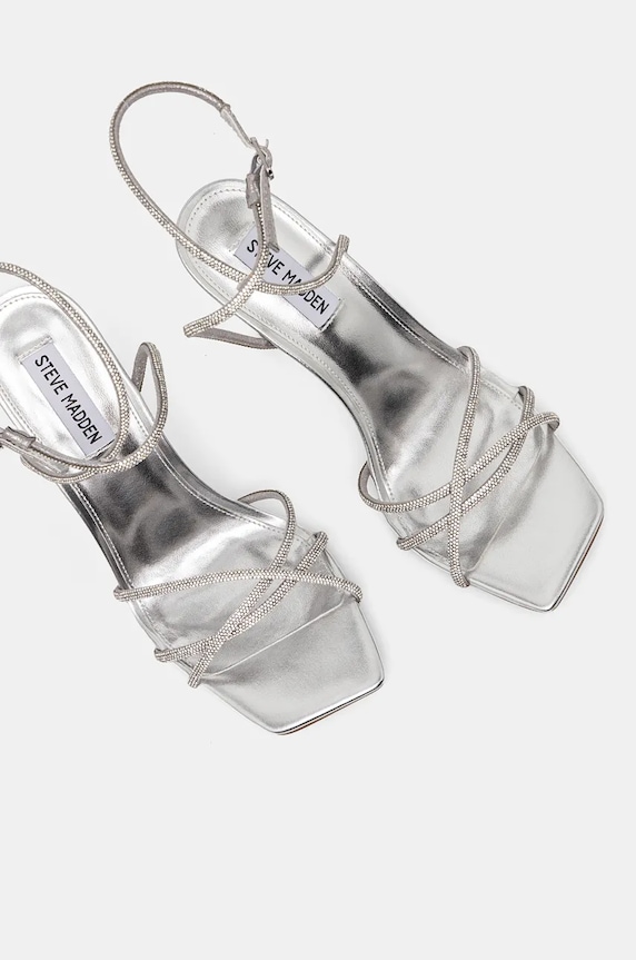 Sandale Steve Madden Slayed SM11002948.968 srebrna