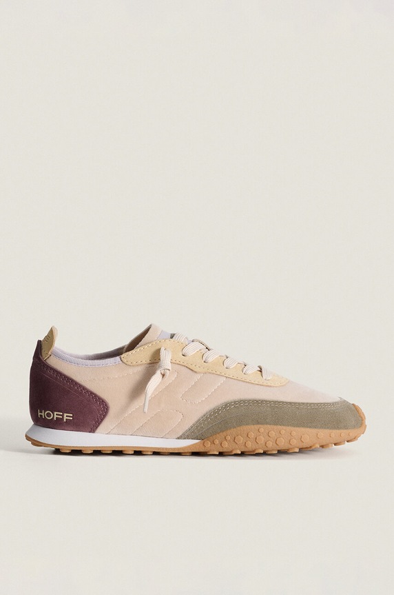 Semišové sneakers boty Hoff RAVEN plochá hnědá 22410001