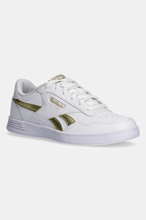 Kožené sneakers boty Reebok Classic REEBOK COURT ADVANCE potažená kůže bílá 100202590